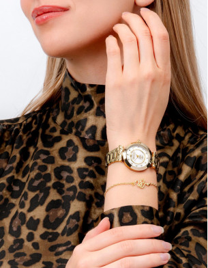 Just Cavalli Ladies Watch with Bracelet